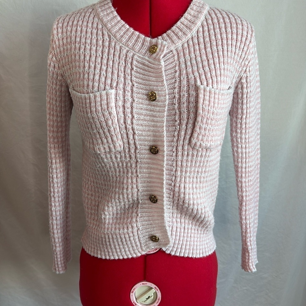 SHEIN chunky knit button up cardigan SM421